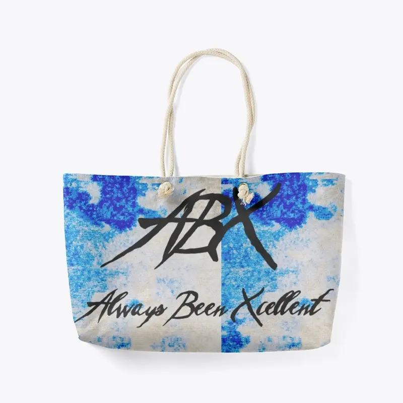 (ABX) Candy Blue Tote Bag